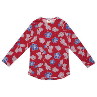 Triko Mullido - Red flowers 86/92